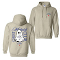 Michelob Ultra Cute Boo Ghost Halloween 2 Sided Hoodie, Michelob Ultra Halloween Hoodie For Men And Women, Halloween Cute...