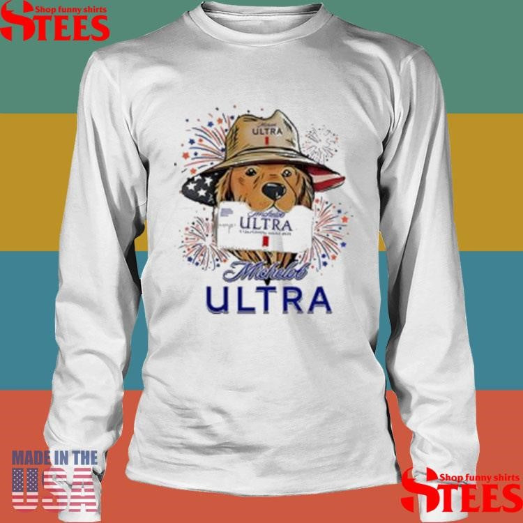 Michelob Ultra Dog 4th Of July T-shirt