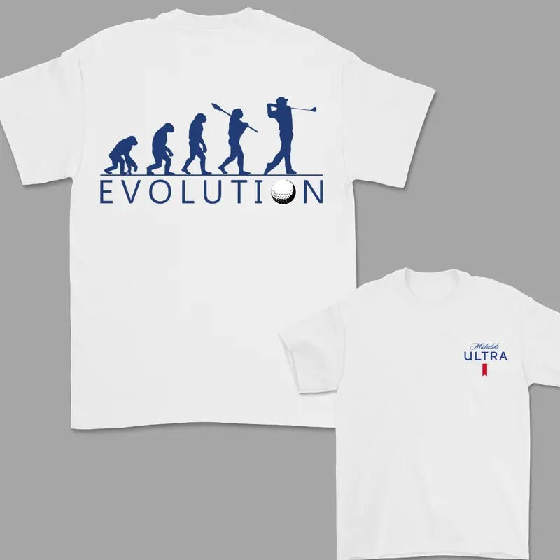 Michelob Ultra Golfing T-Shirt,Gift For Men, 2 Side T-Shirt, Funny Golf Weapons Of Grass Destruction T-Shirt For Men...