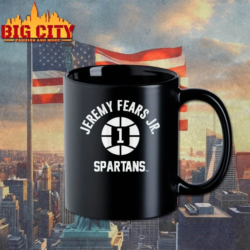 Michigan State Basketball Jeremy Fears Jr. Spartans Number 1 shirt