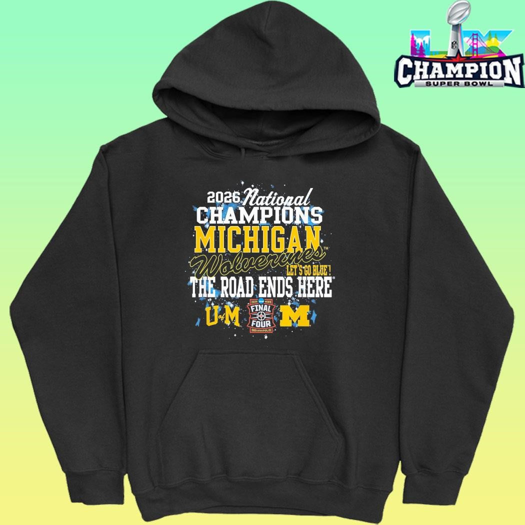 Michigan Wolverines 2026 National Champs Men’s Basketball Shirt