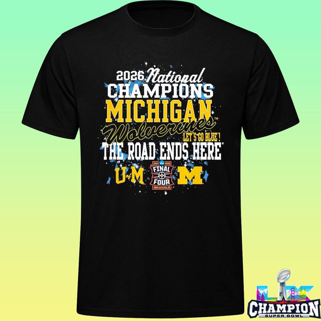Michigan Wolverines 2026 National Champs Men’s Basketball Shirt
