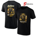 Michigan Wolverines NCAA Tropical mascot shirt
