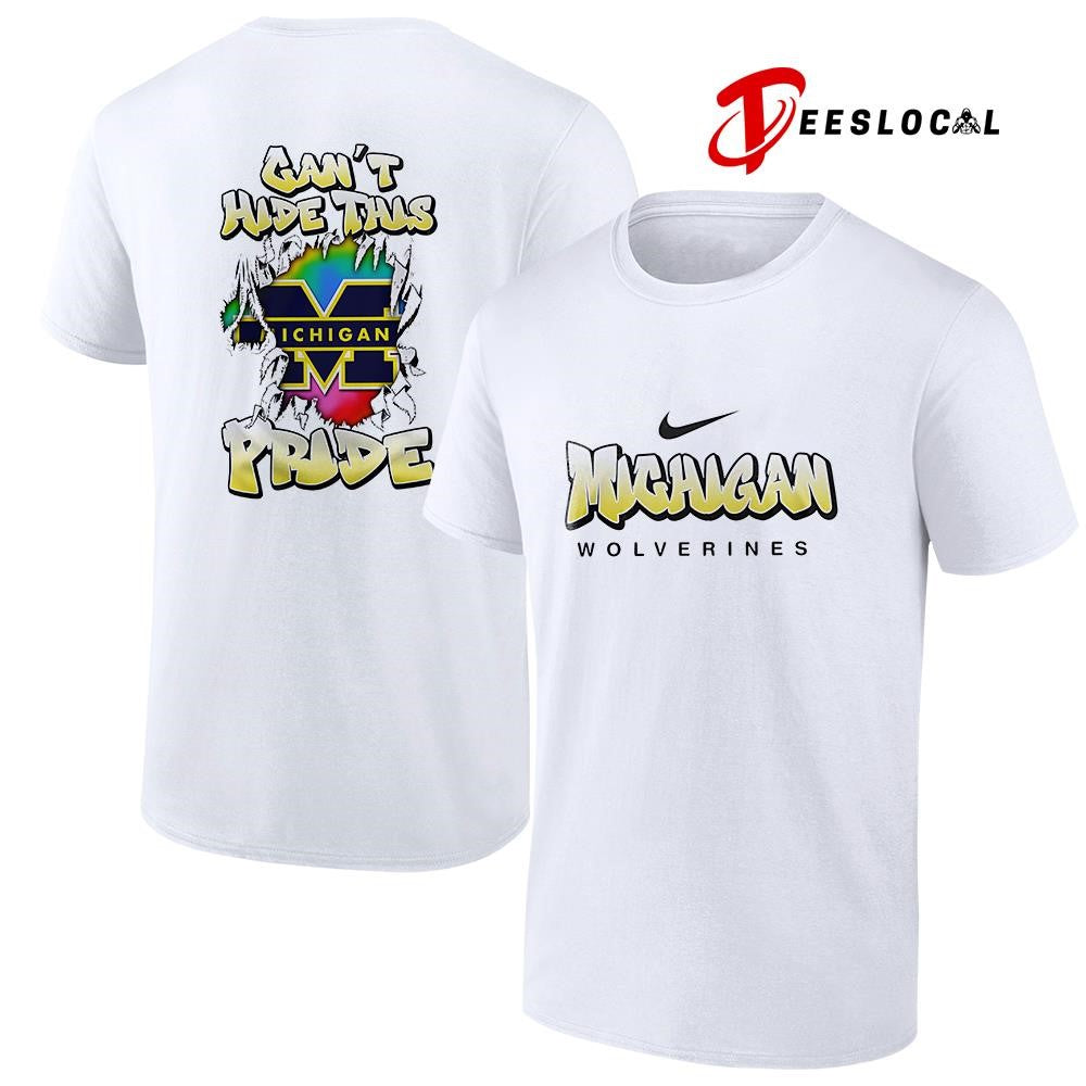Michigan Wolverines x NCAA Pride month can’t hide this shirt