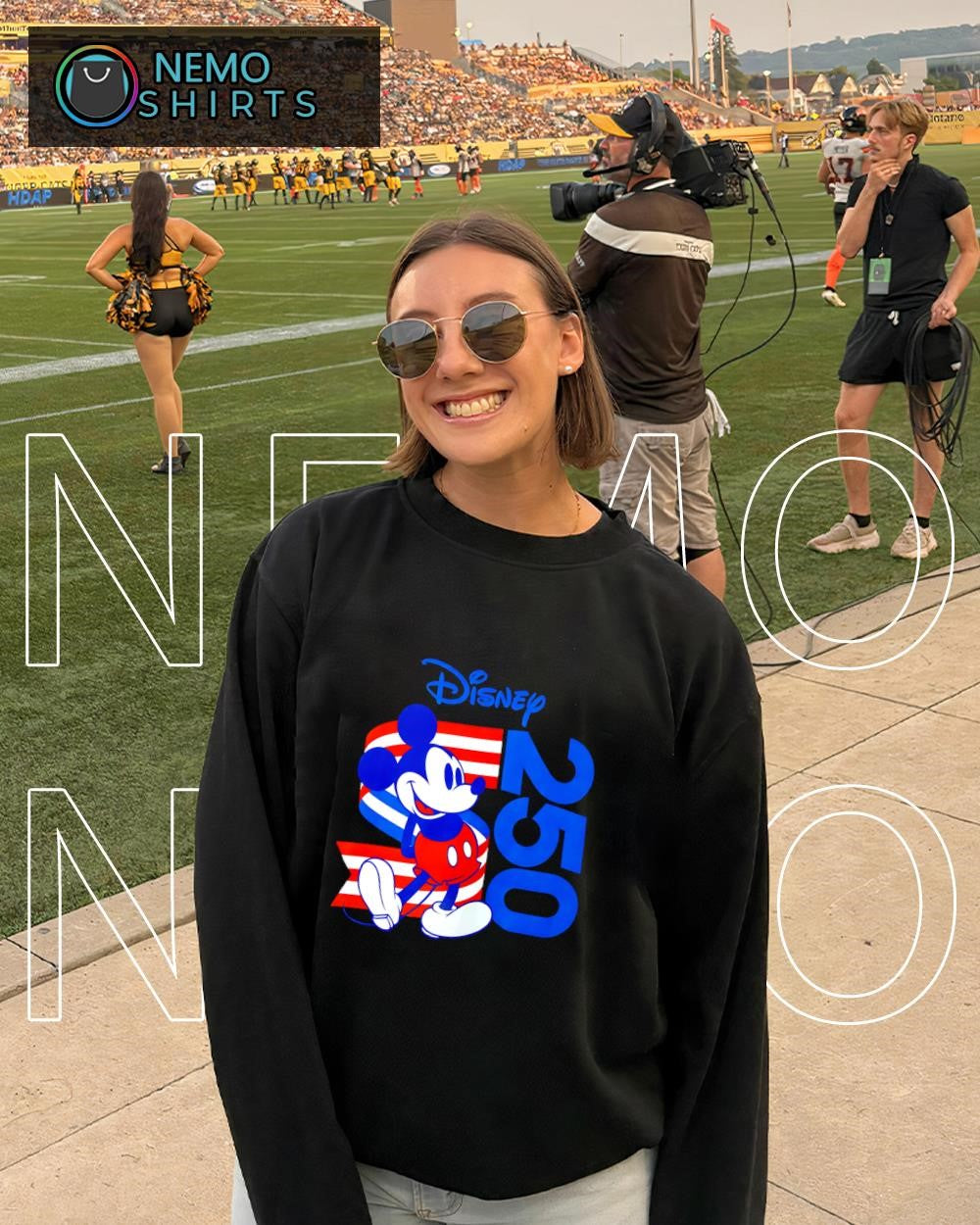 Mickey Mouse Disney celebrates America 250 shirt