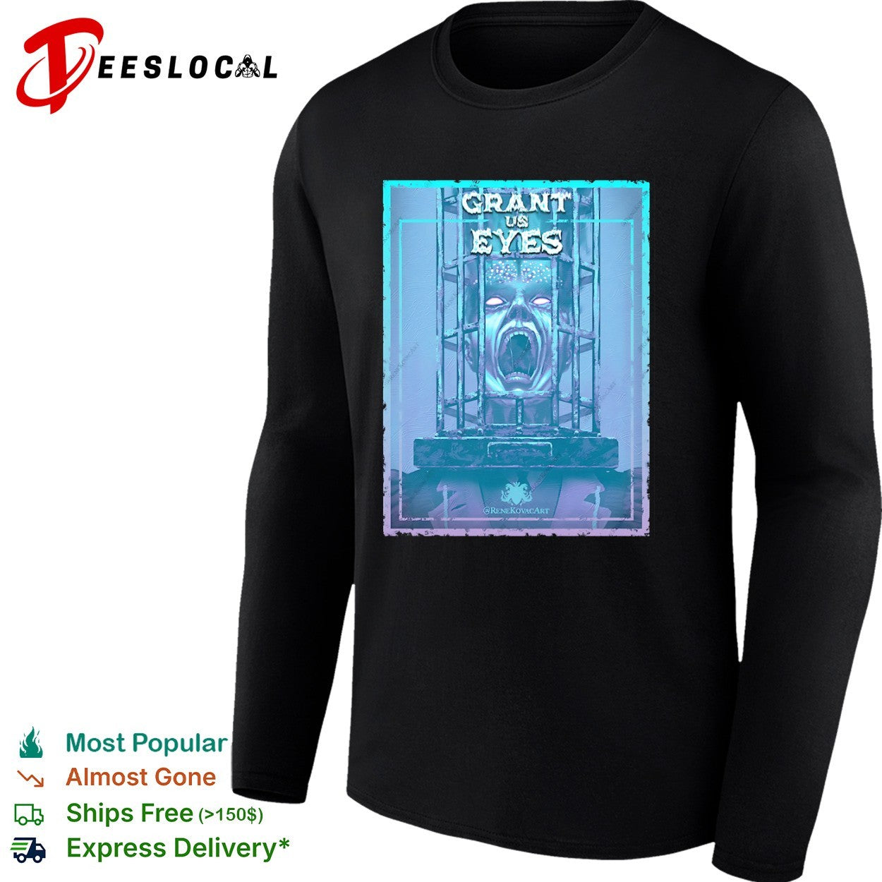 Micolash grant us eyes caged head shirt