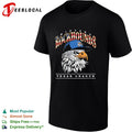 Midland Rockhounds Texas League eagle baseball logo shirt