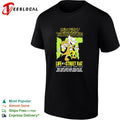 Midnight Tyrannosaurus the gauntlet bass music shirt