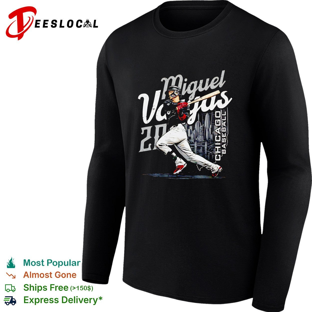 Miguel Vargas Chicago baseball batting shirt