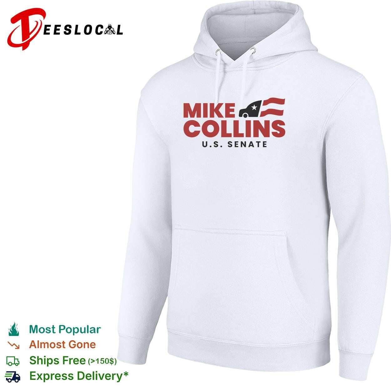Mike Collins U.S. senate shirt