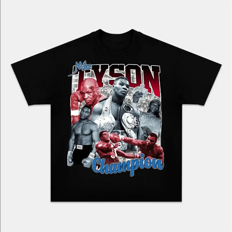 Mike Tyson Retro Boxing Champ T-Shirt Sport Icon Gift Hoodie, Sweatshirt | CiraTrend.com