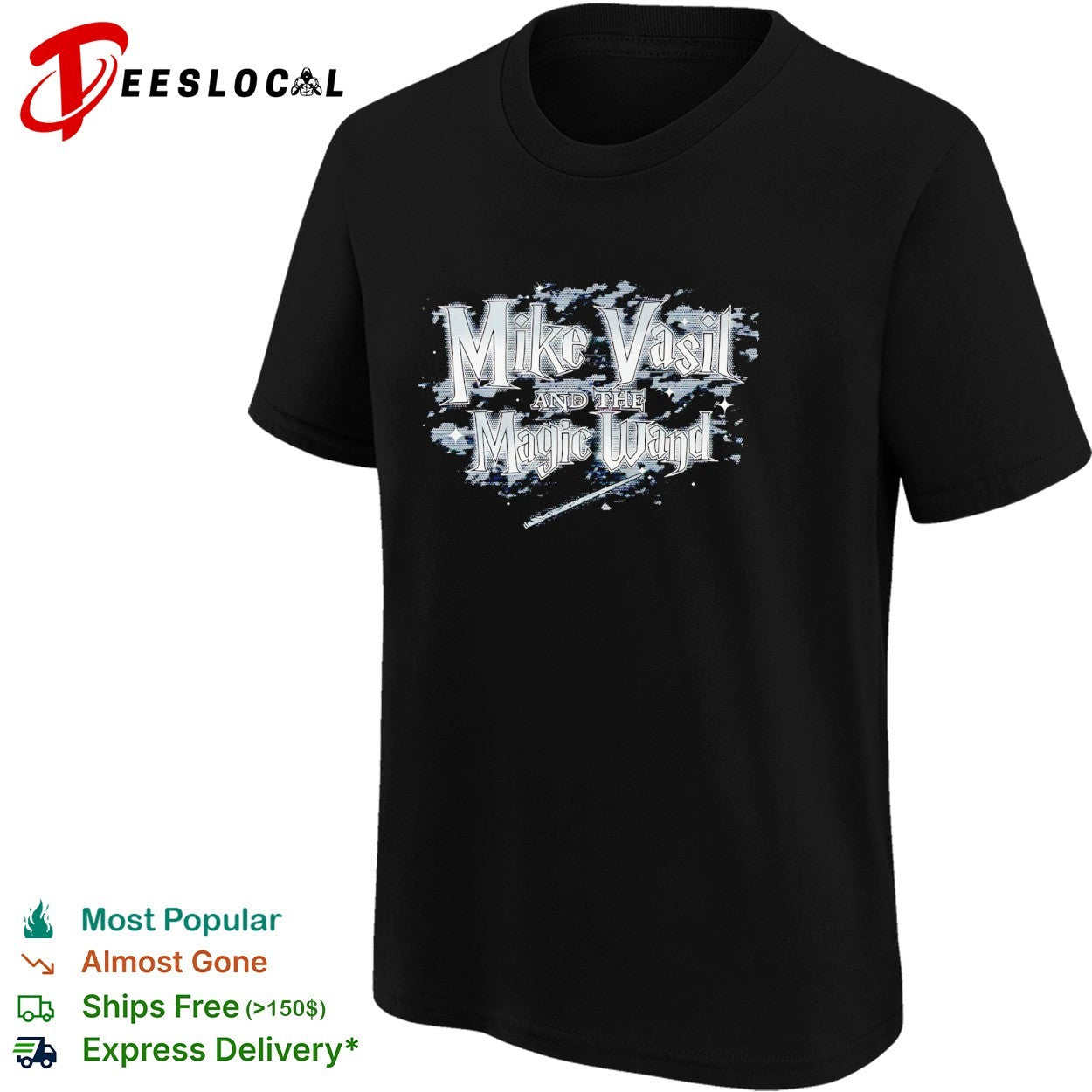 Mike Vasil and The Magic Wand Chicago White Sox baseball shirt