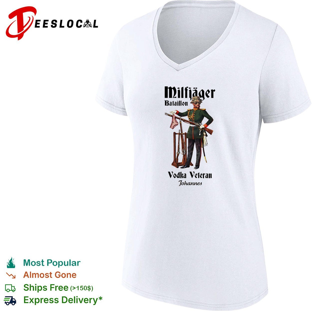 Milfjager Bataillon Vodka Veteran Johannes shirt