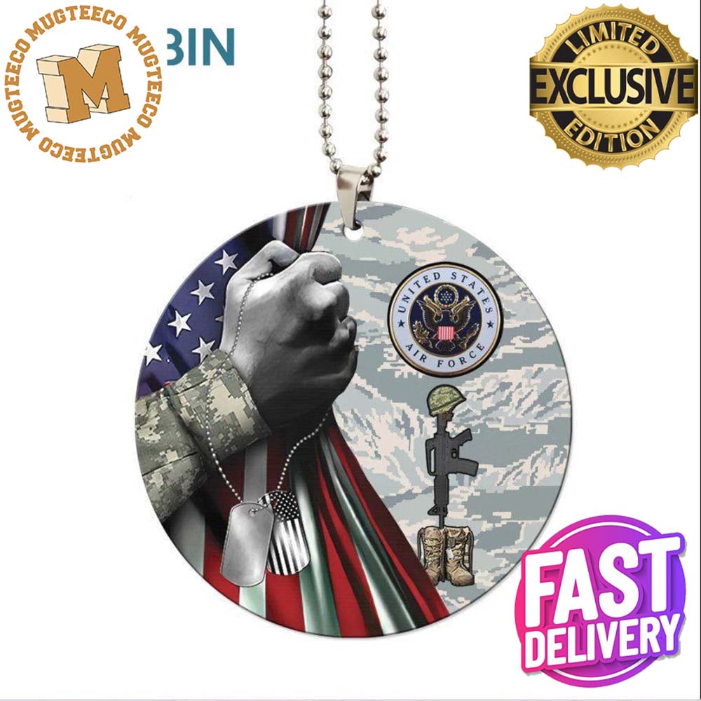 Military Air Force 2023 Xmas Gifts Christmas Decorations Ornament
