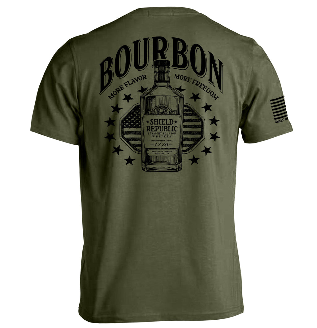 Bourbon More Flavor More Freedom T-Shirts, Hoodie, Sweatshirt | CiraTrend.com (Image 2)
