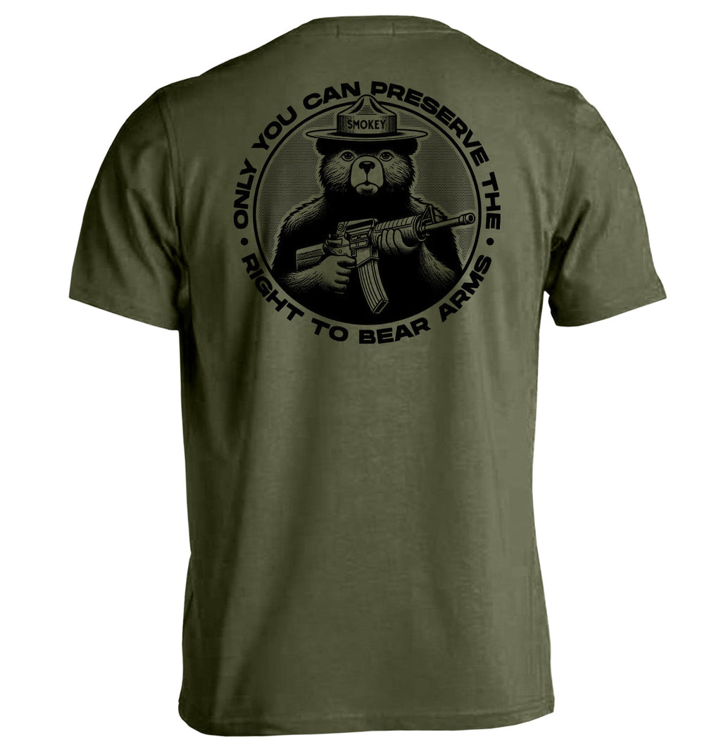 Only You Can Preserve the Right to Bear Arms (Circular Seal) T-Shirts, Hoodie, Sweatshirt | CiraTrend.com (Image 1)
