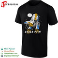 Millennium Force Cedar Point Roller Coaster Space Shuttle Rocket Launch shirt