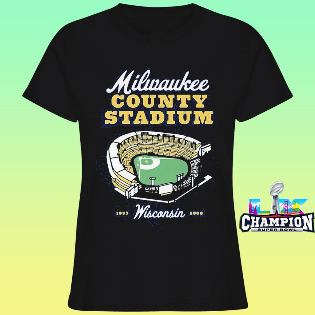 Milwaukee County Stadium Wisconsin Shirt