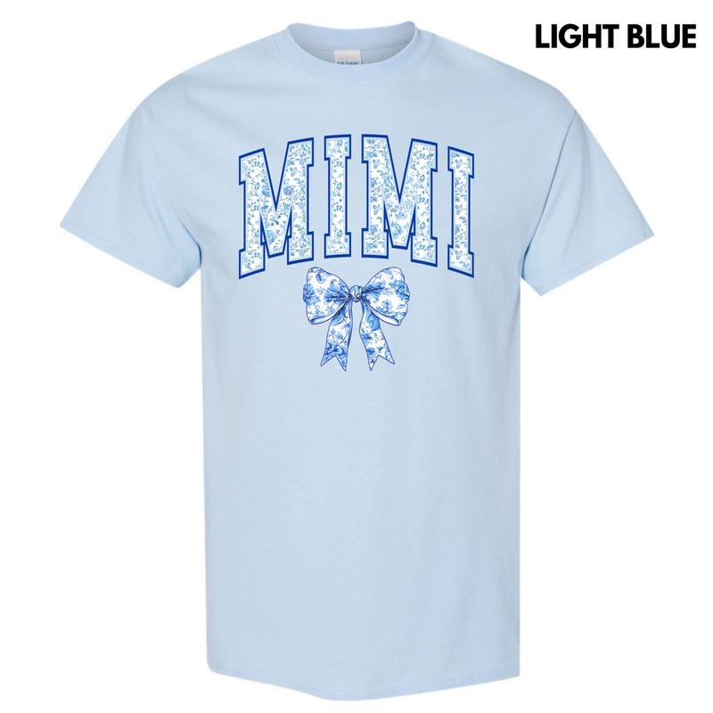 Mimi Blue Ginger Jar Florals Gildan Short Sleeve T-Shirt 'NLB' Hoodie, Sweatshirt | CiraTrend.com