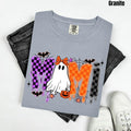 Mimi Ghostly Checkered Comfort Colors T-Shirt 'NLB' Hoodie, Sweatshirt | CiraTrend.com