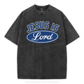 [ Mineral Wash ] Jesus Is Lord Christian Washed Shirt Jesus Graphic Washed Style Shirt Hoodie, Sweatshirt | CiraTrend.com