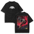 [ Mineral Wash ] Thokk Battle Beast Invincible Universe Washed TShirt 100% Cotton High Quality Soft TeeShirt Mens Cartoon...