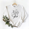 Minimalist 3 Ducks In A Row Unisex Tshirt Sweatshirt Hoodie, for duck hunters, husbands and Mallard duck lovers