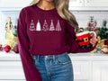 Minimalist Christmas Tree Sweatshirt T-Shirts, Hoodie | CiraTrend.com