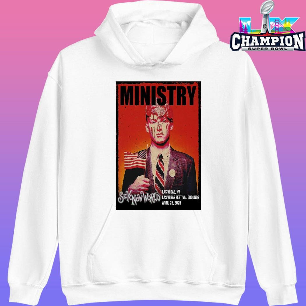 Ministry Concert Las Vegas Nv April 25 2026 Shirt