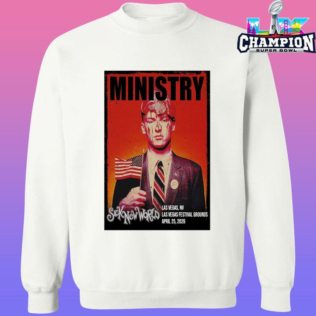 Ministry Concert Las Vegas Nv April 25 2026 Shirt