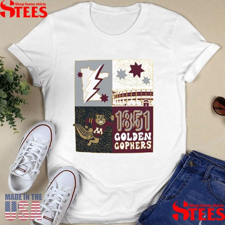 Minnesota Golden Gophers Campus Squares T-shirt