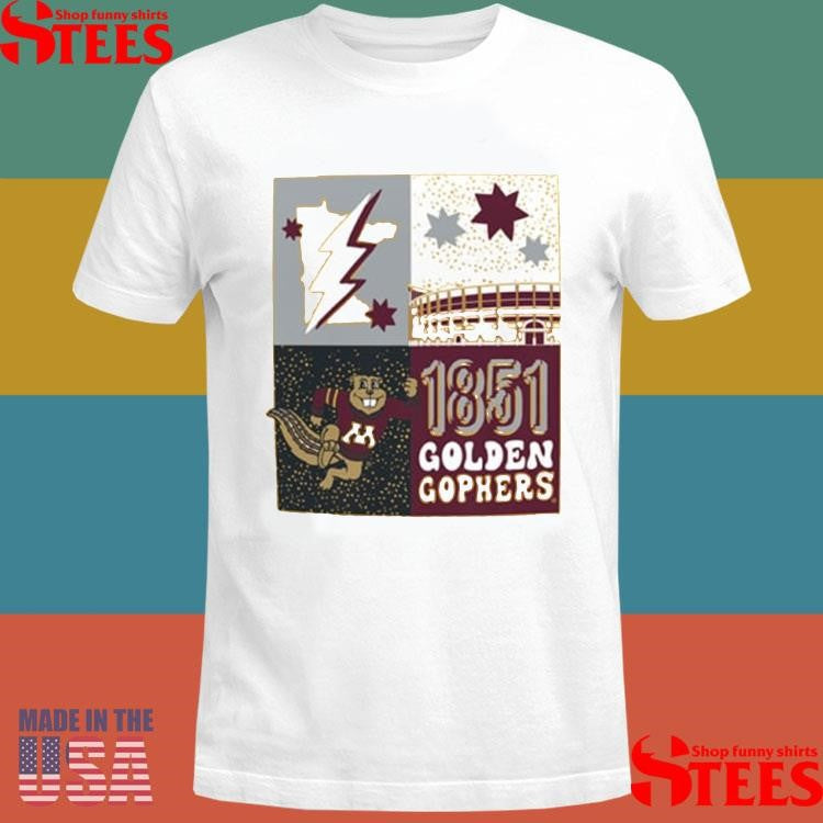 Minnesota Golden Gophers Campus Squares T-shirt
