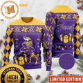 Minnesota Vikings Funny Knitting Pattern Ugly Sweater
