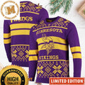 Minnesota Vikings Knitting Pattern Ugly Sweater Gift For True Fan