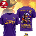 Minnesota Vikings Puss In Boots Fear Me If You Dare Christmas Two Sided Shirt