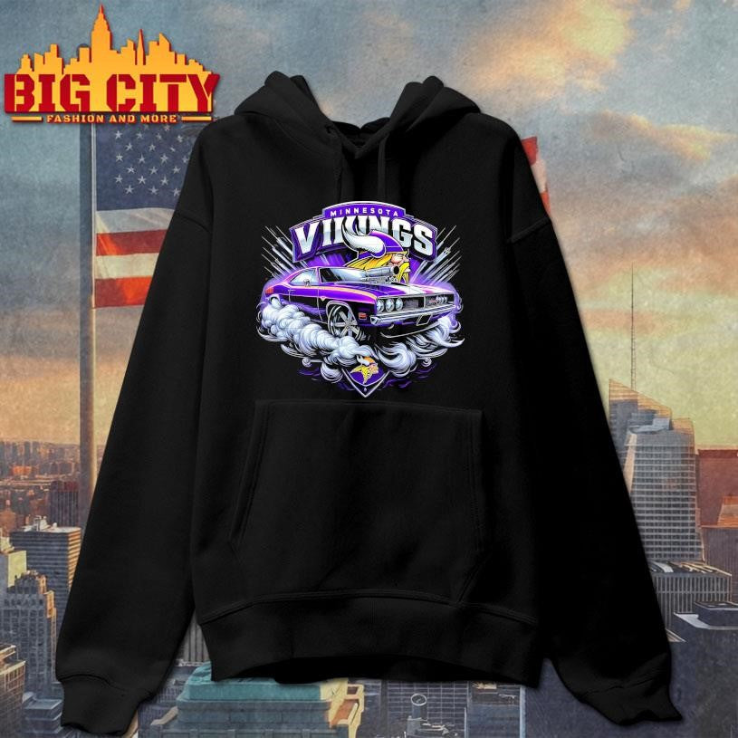 Minnesota Vikings car logo shirt