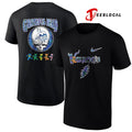 Minnesota Vikings x Grateful Dead 60 Years of Rock bears mascot shirt