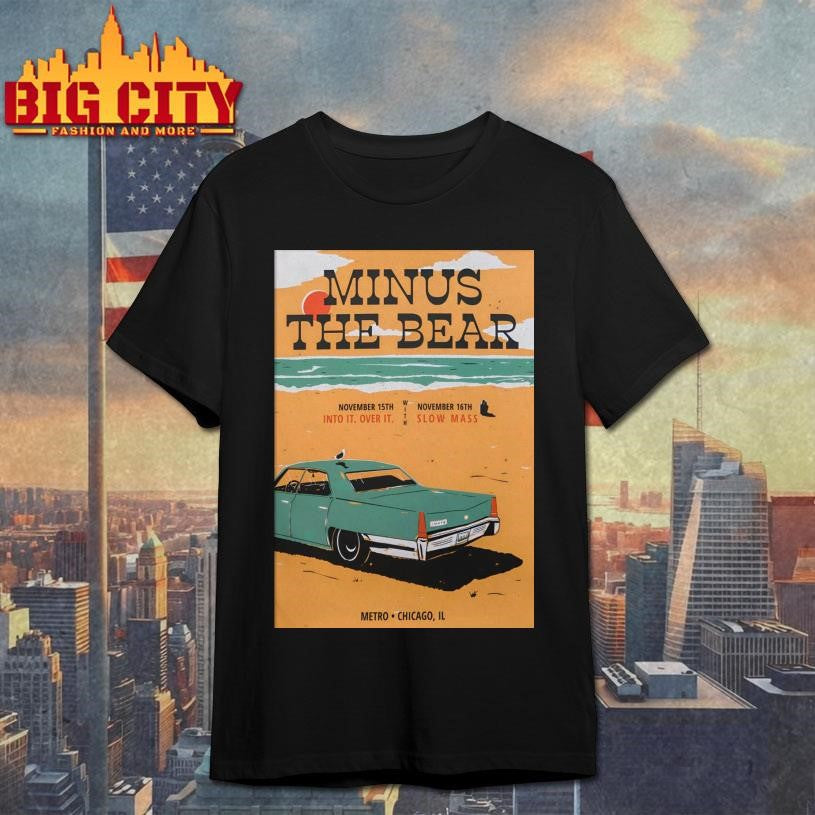 Minus The Bear Nov 15-16 2025 Chicago IL Poster Shirt