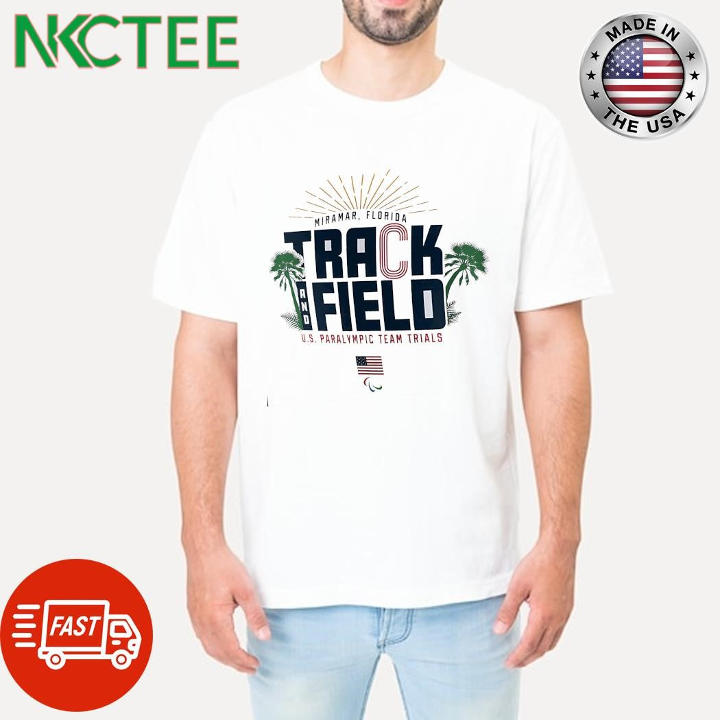 Miramar, Florida Victory Lane Track &amp; Field Trials  2024 US Paralympic team trials shirt
