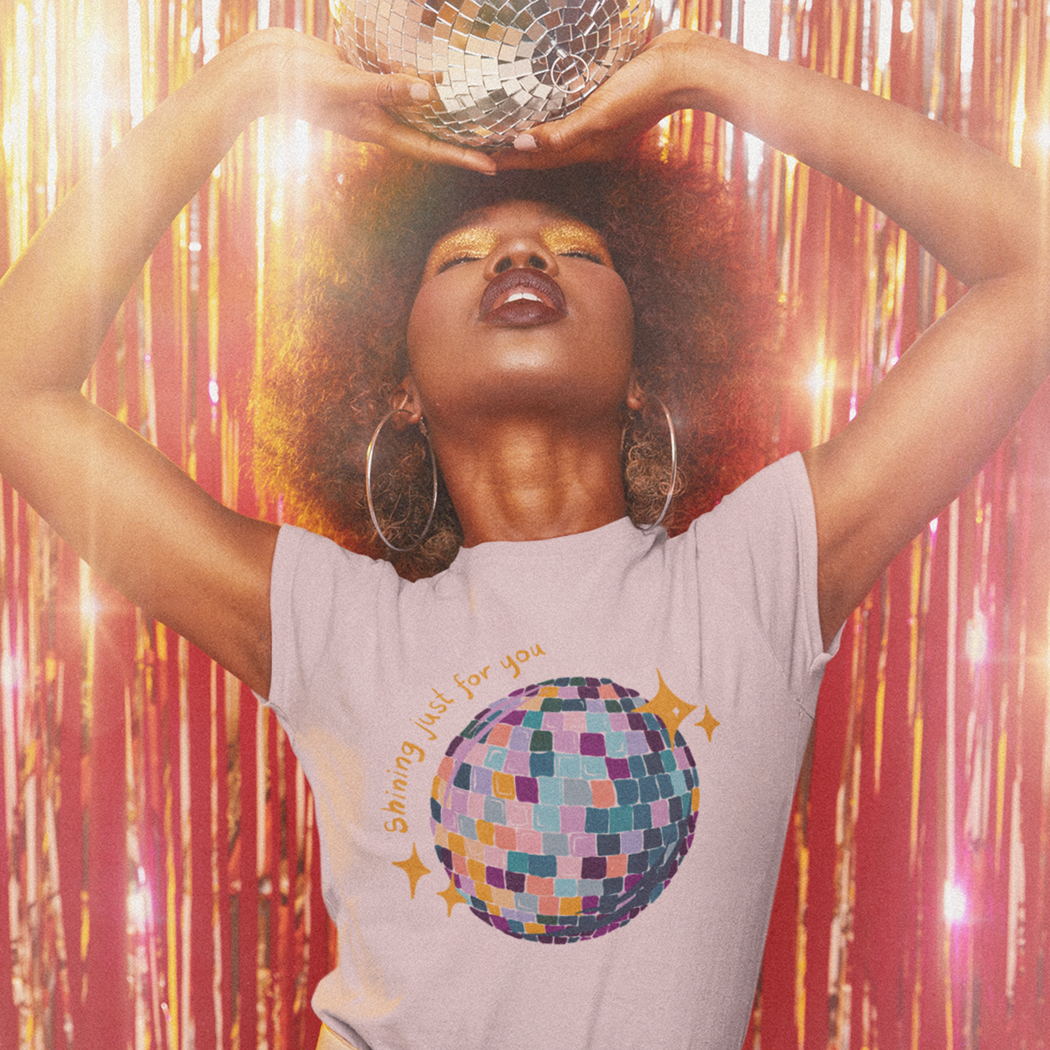 Mirrorball Tee Hoodie, Sweatshirt | CiraTrend.com (Image 1)