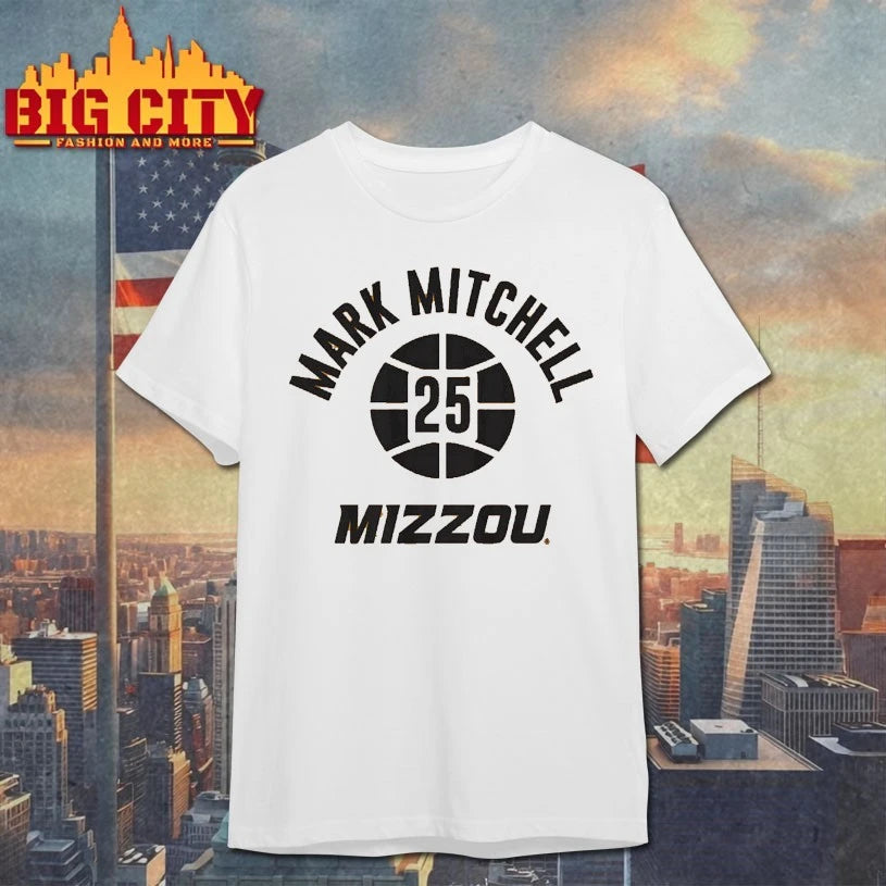 Missouri Basketball Mark Mitchell Number 25 shirt