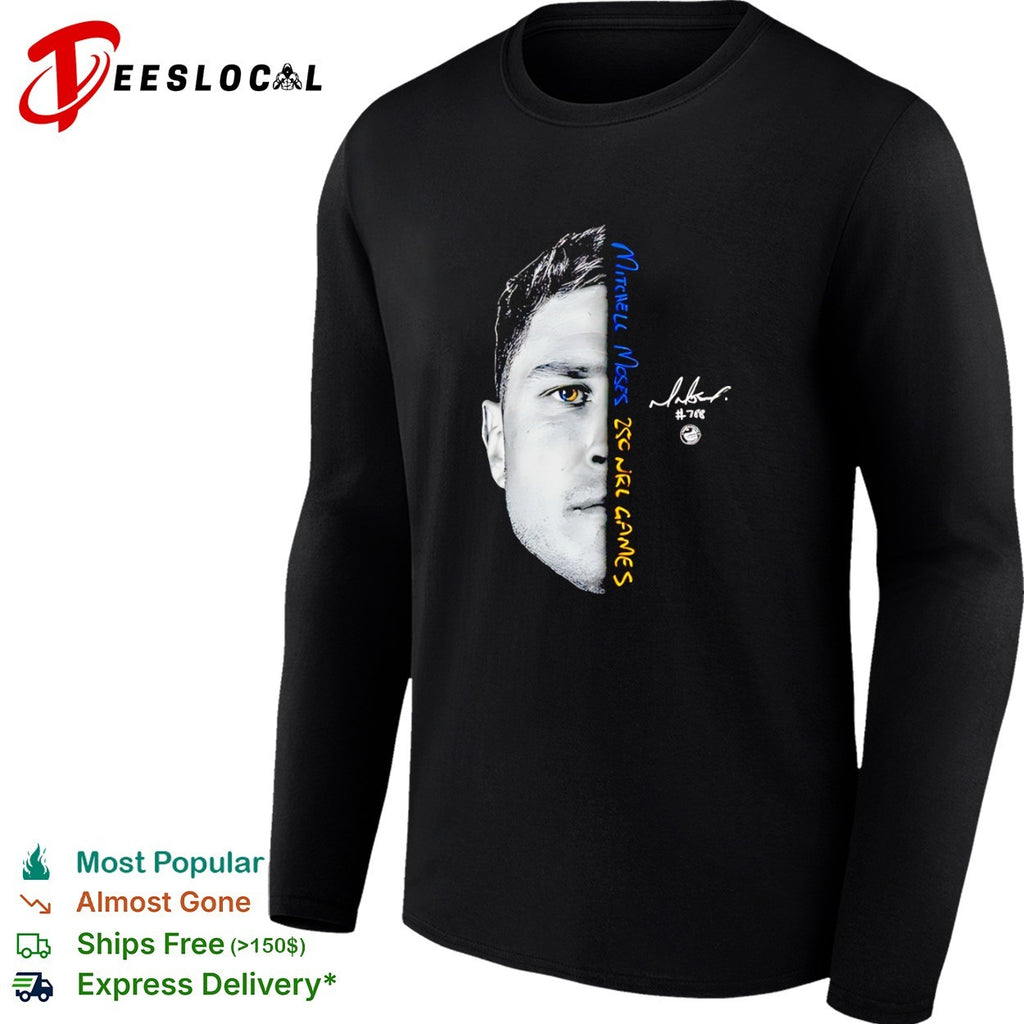 Mitchell Moses 250 NRL games career milestone shirt