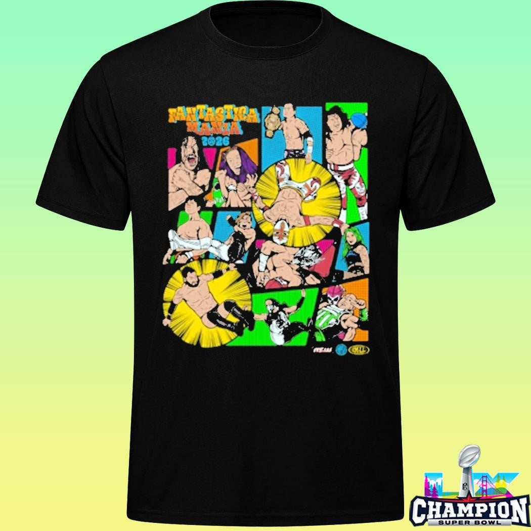 Mlw Mlw Fantastica Mania Usa Comic Shirt