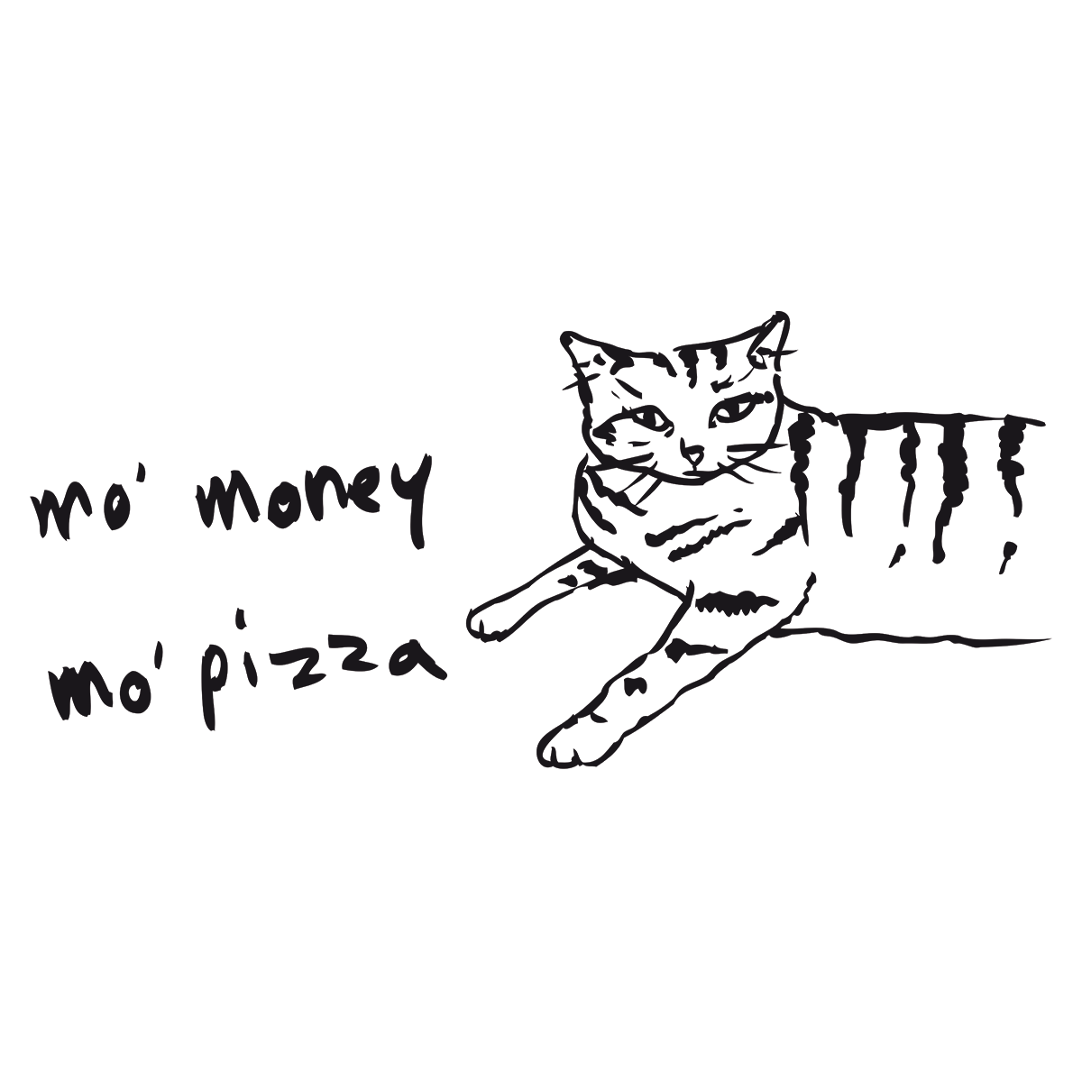 Mo Money Mo Pizza Tee Hoodie, Sweatshirt | CiraTrend.com (Image 2)