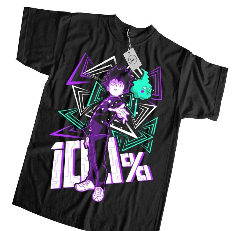 Mob Psycho 100 Shirt Shigeo Kageyama Angry Rage Anime Manga new shirt T-Shirt S-4XL Sweatshirt, Hoodie, Comfort Colors