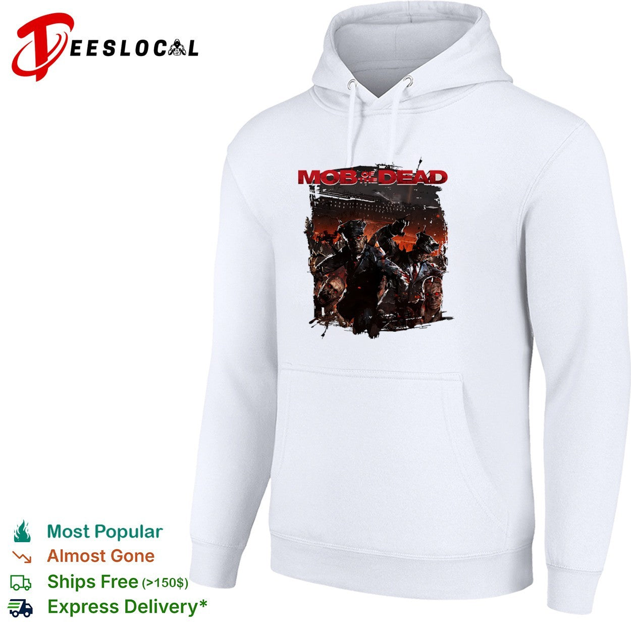 Mob of the Dead Call of Duty Black Ops Zombies shirt