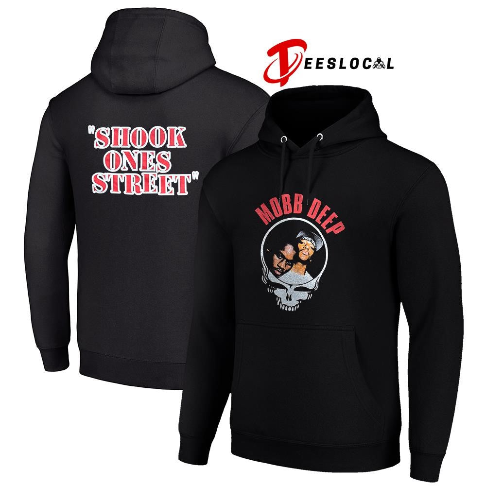 Mobb Deep x Grateful Dead shook ones street graphic shirt