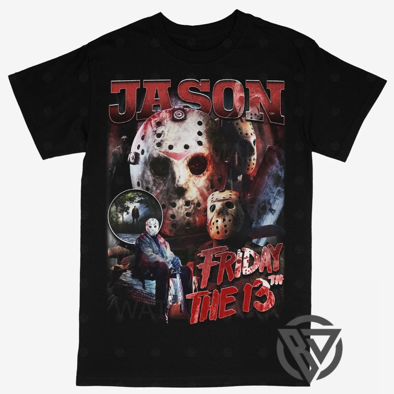 Jason Voorhees Tee Shirt Friday The 13th Scary Movie Halloween (V2) Hoodie, Sweatshirt | CiraTrend.com