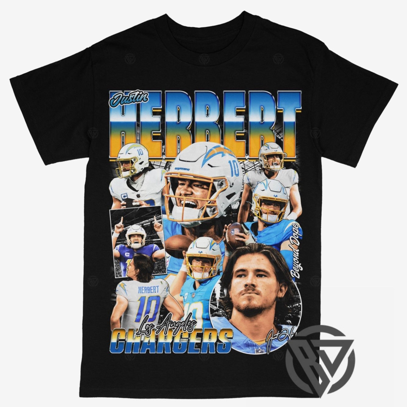 Justin Herbert (V2) Tee Hoodie, Sweatshirt | CiraTrend.com (Image 1)