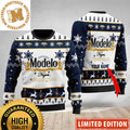 Modelo Negra Beer Personalized Ugly Christmas Sweater